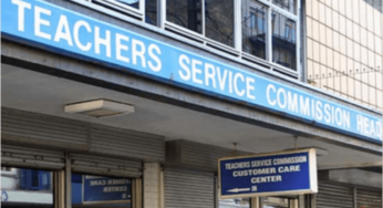 TSC memo on verification and posting of P1 teachers to JSS